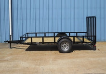 Load image into Gallery viewer, 82” Wide Single Axle Utility Trailer