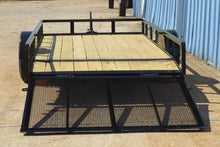 Load image into Gallery viewer, 82” Wide Single Axle Utility Trailer