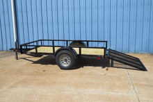 Load image into Gallery viewer, 60” Wide Single Axle Utility Trailer