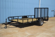 Load image into Gallery viewer, 82” Wide Single Axle Utility Trailer