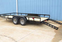 Load image into Gallery viewer, 60” Wide Tandem Axle Utility Trailer