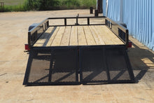 Load image into Gallery viewer, 77” Wide Tandem Axle Utility Trailer