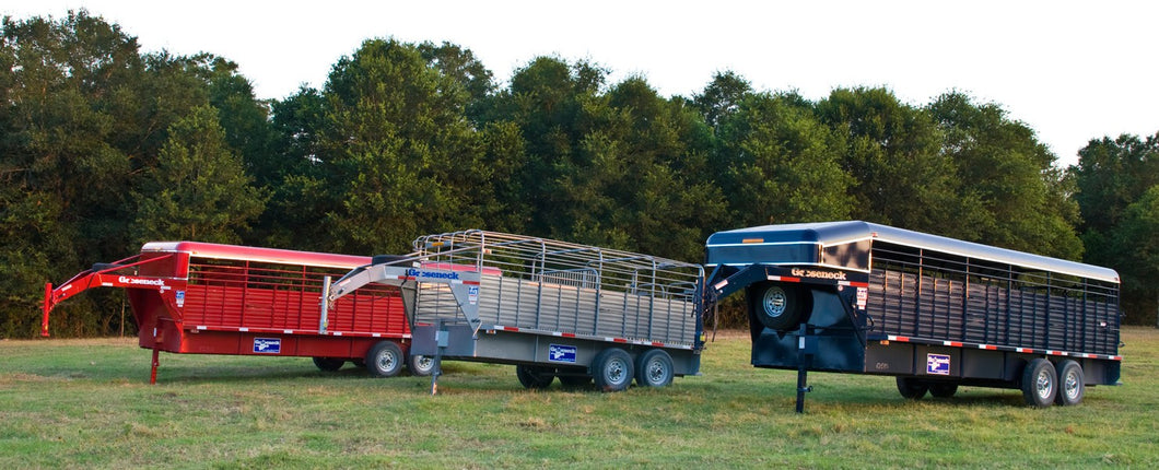 Steel Gooseneck Stock Trailers