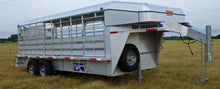 Load image into Gallery viewer, Aluminum Gooseneck Stock Trailers
