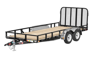 (UC) (UK) (UL) PJ Trailers Tandem Axle Utility Trailers