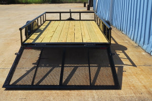 77” Wide Single Axle Utility Trailers