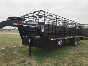 Steel Gooseneck Stock Trailers