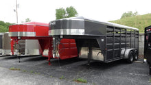 Load image into Gallery viewer, 500 Series Delta MFG Gooseneck Stock Trailer
