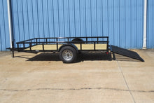 Load image into Gallery viewer, 77” Wide Single Axle Utility Trailers
