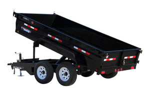 (D3) 72” Tandem Axle PJ Dump Trailer