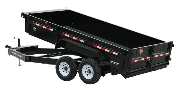 (DL) 83” Low Pro PJ Dump Trailer