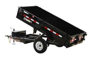 (D5) 60” Utility PJ Dump Trailer