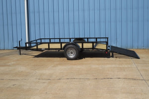 82” Wide Single Axle Utility Trailer