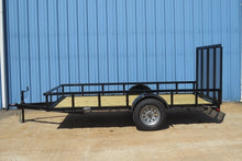 Load image into Gallery viewer, 77” Wide Single Axle Utility Trailers
