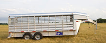 Load image into Gallery viewer, Aluminum Gooseneck Stock Trailers
