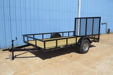 Load image into Gallery viewer, 77” Wide Single Axle Utility Trailers
